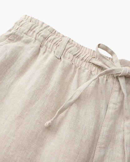 Casablanca Lightweight Linen Shorts