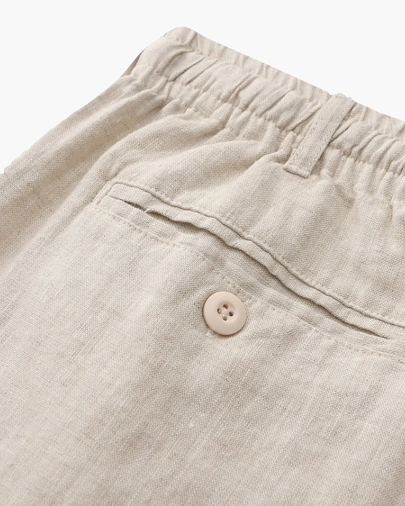 Casablanca Lightweight Linen Shorts