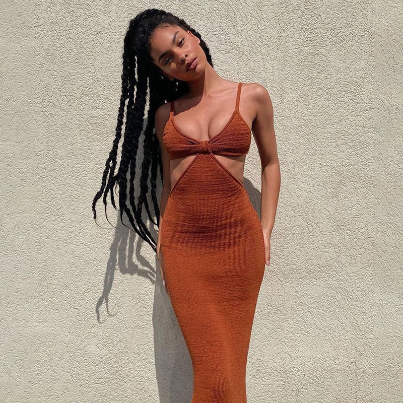 Obac - Vacation Elegant Sexy Cutout Dress