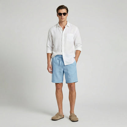 Men's Breathable Linen Summer Shorts