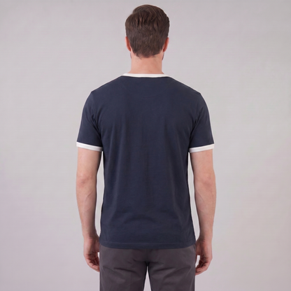 Men's Contrast Trim Ringer T-Shirt