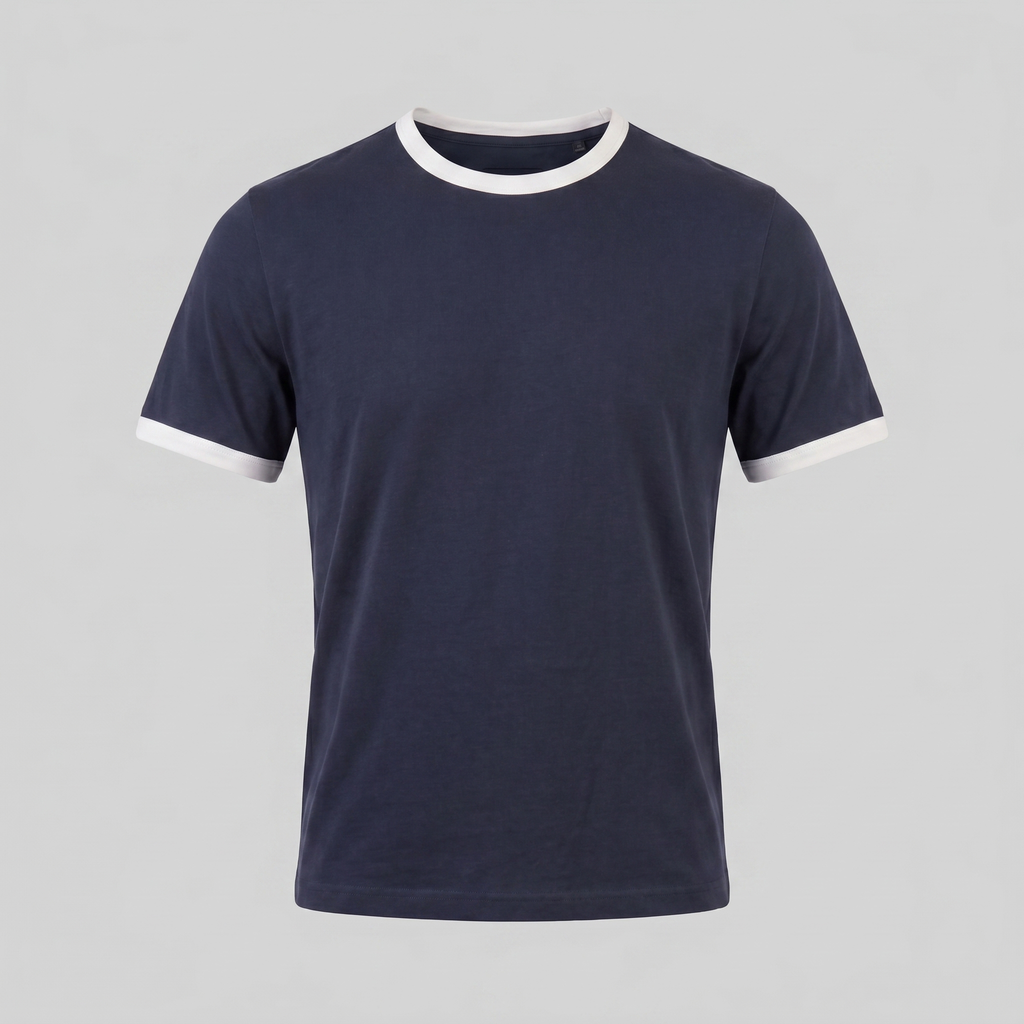 Men's Contrast Trim Ringer T-Shirt