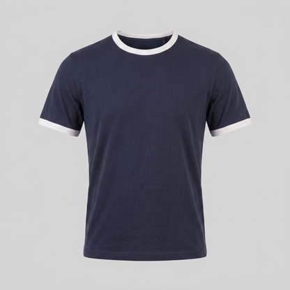 Men's Contrast Trim Ringer T-Shirt