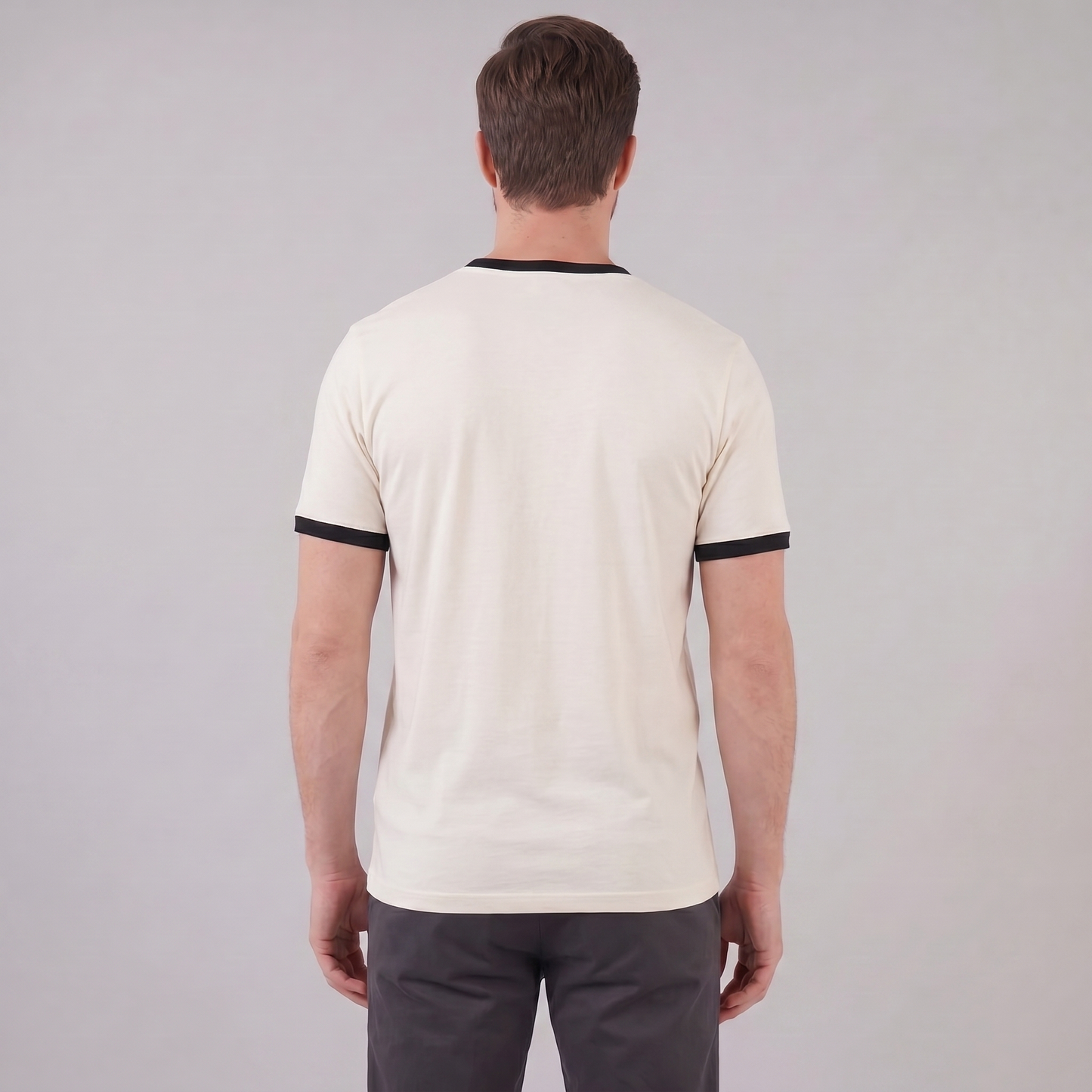 Men's Contrast Trim Ringer T-Shirt