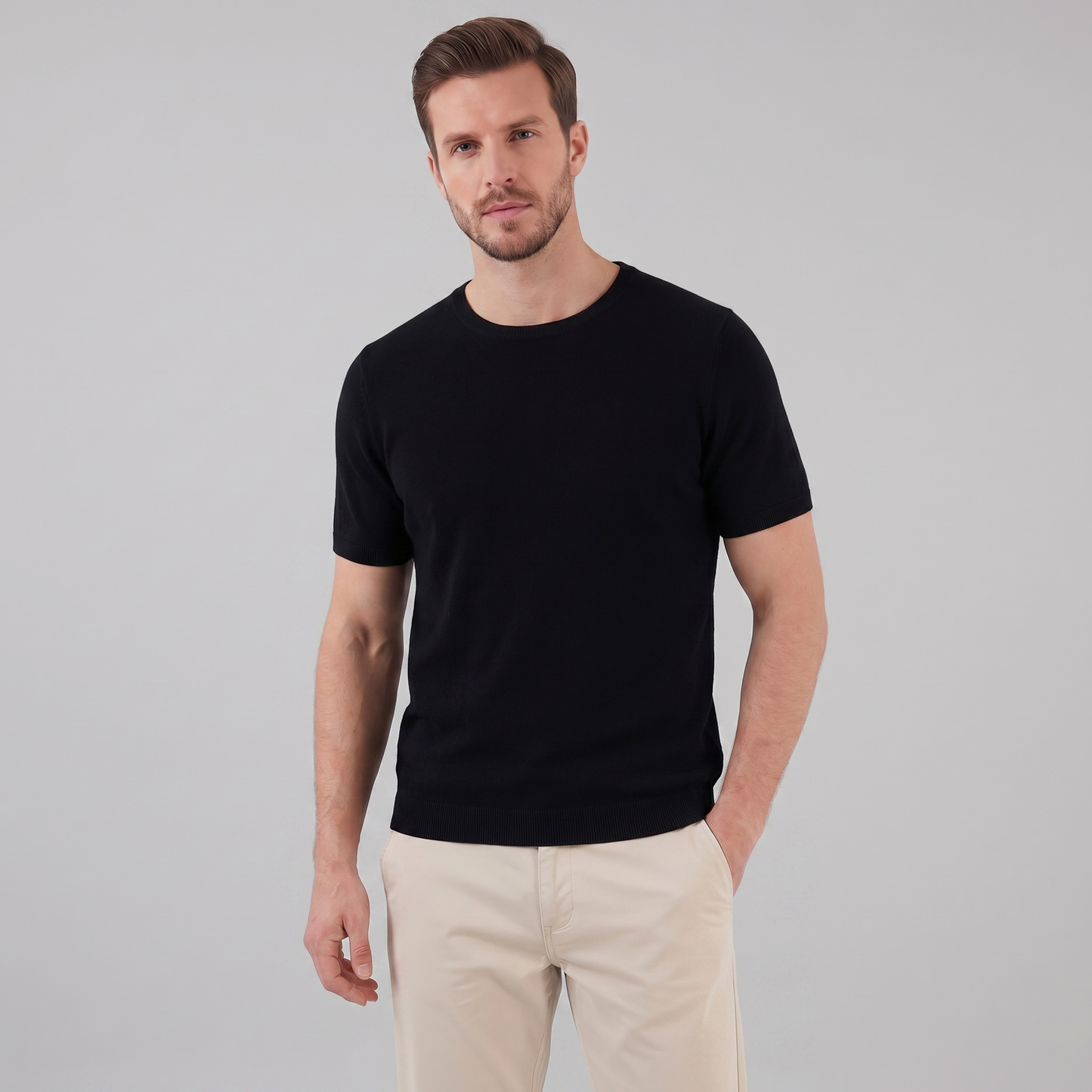 Men's Elegant Short Sleeve T-Shirt