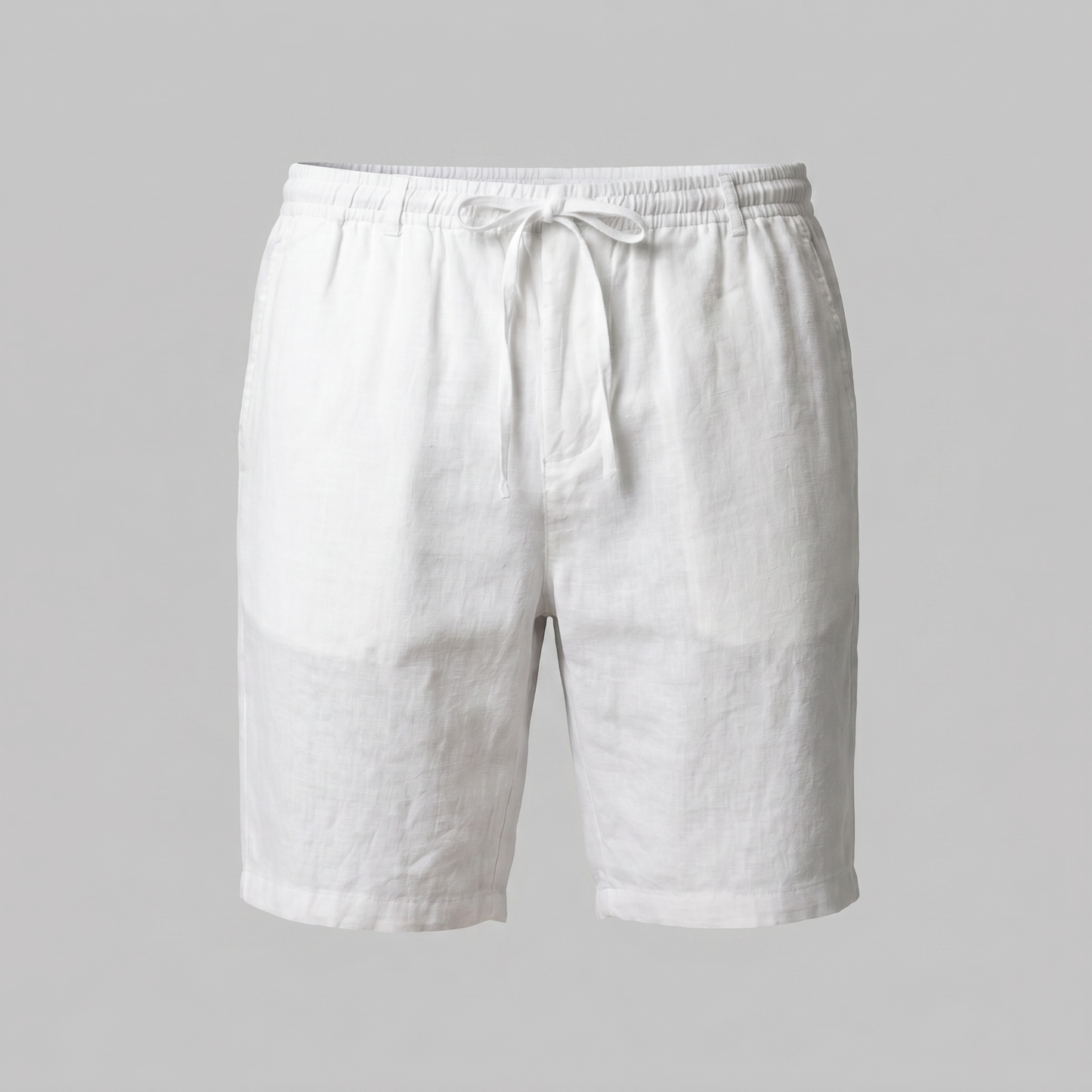 Men's Linen Drawstring Shorts