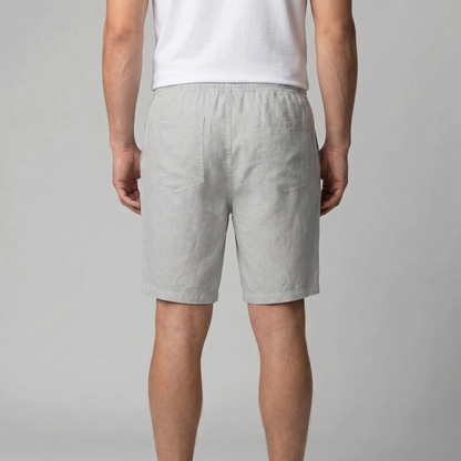 Men's Linen Drawstring Shorts