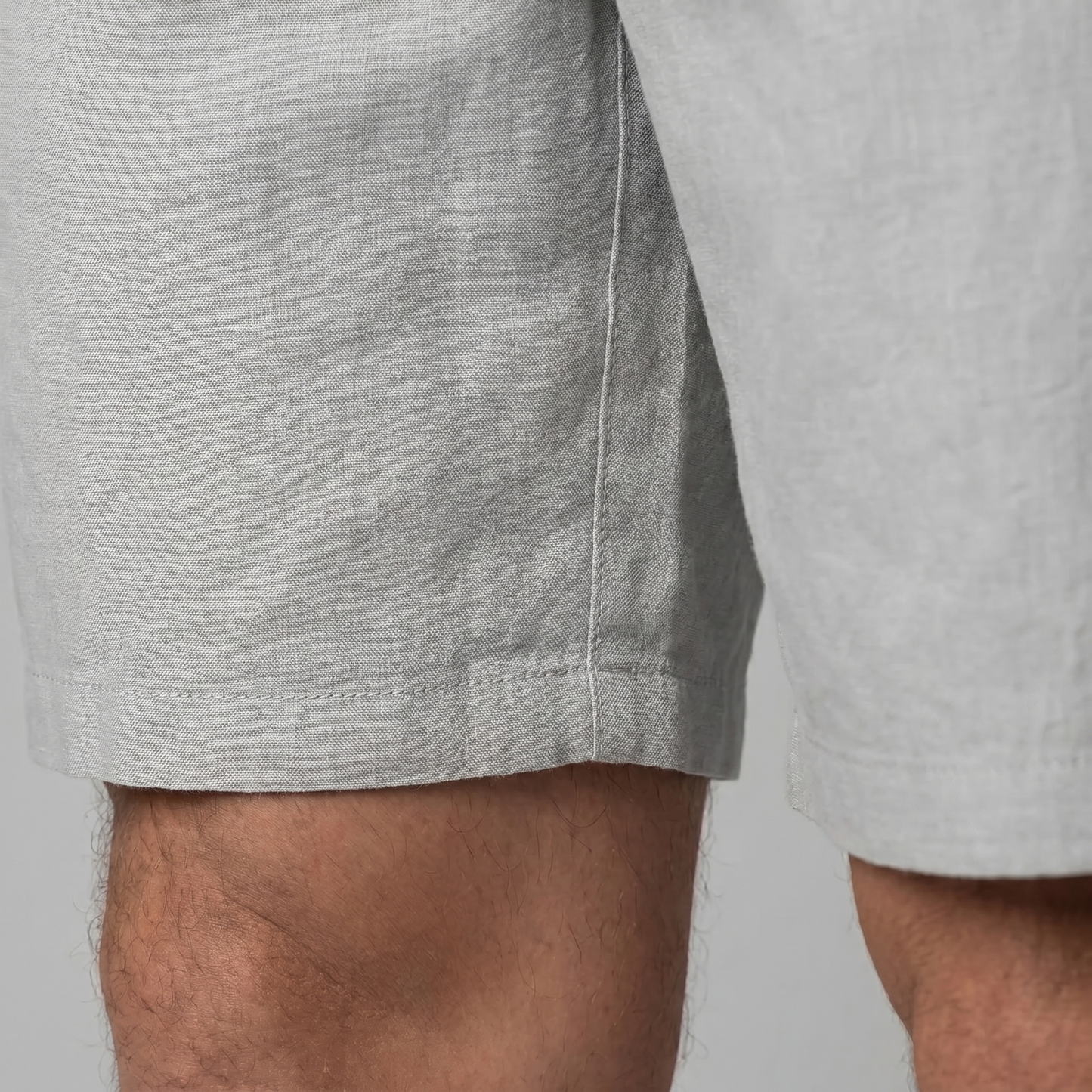 Men's Linen Drawstring Shorts