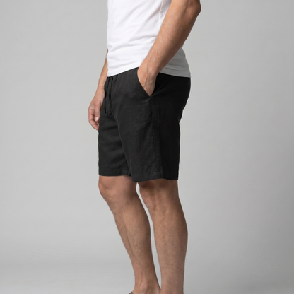 Men's Linen Drawstring Shorts
