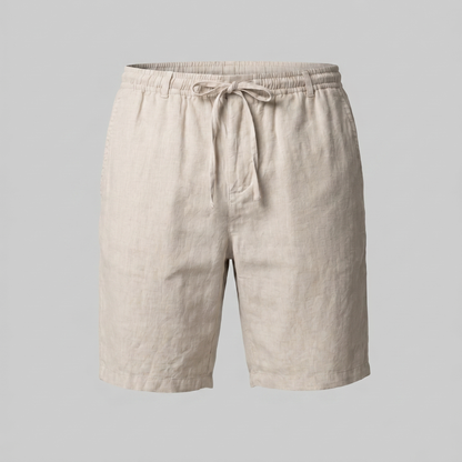 Men's Linen Drawstring Shorts