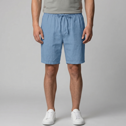 Men's Linen Drawstring Shorts