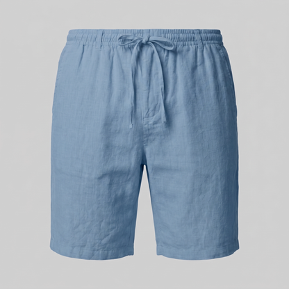 Men's Linen Drawstring Shorts