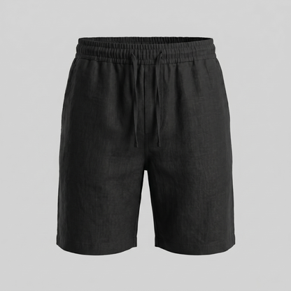 Men's Linen Drawstring Shorts