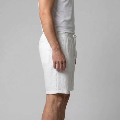 Men's Linen Drawstring Shorts