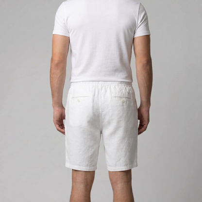 Men's Linen Drawstring Shorts