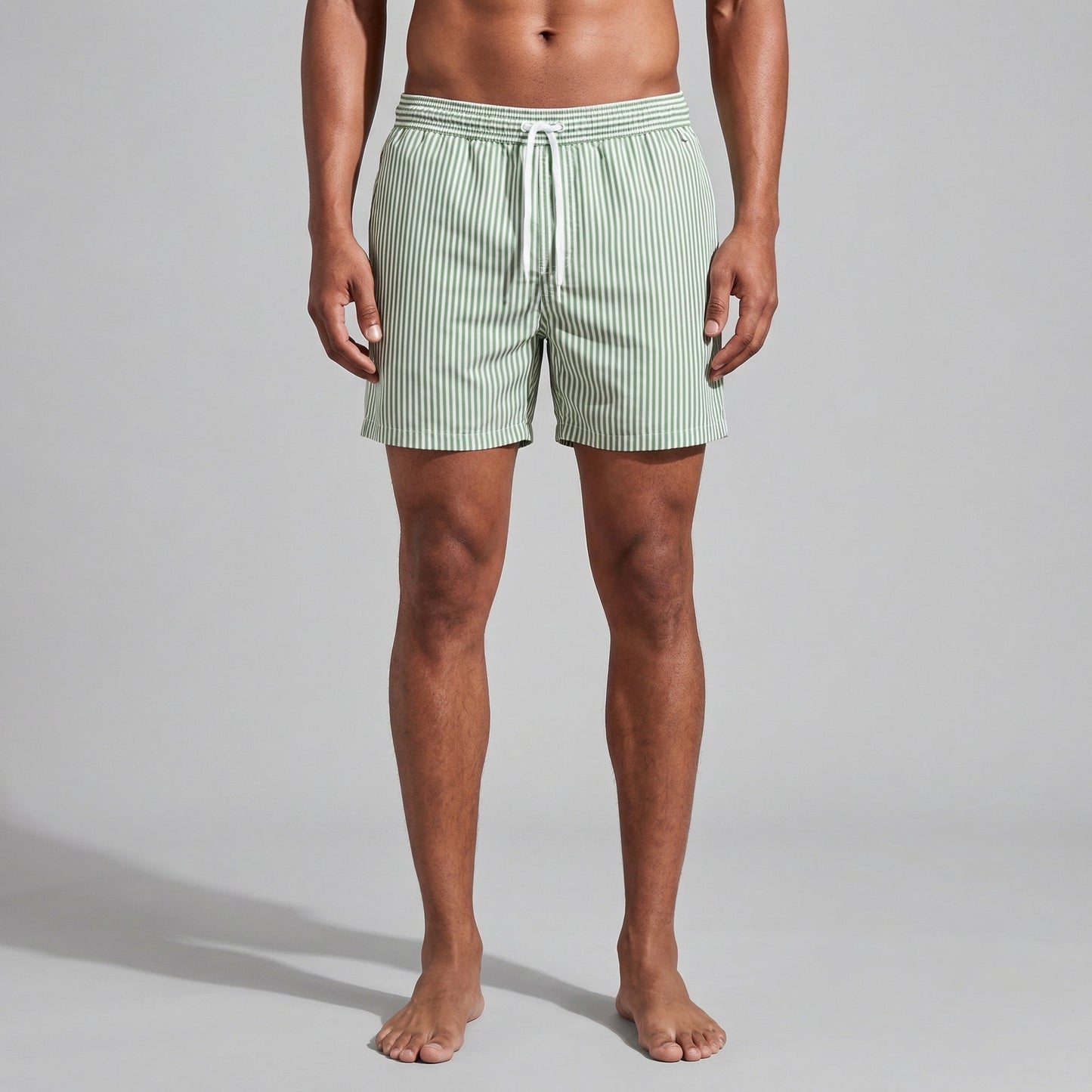 Men's Quick-Dry Swim Shorts - Casual Swim Trunks