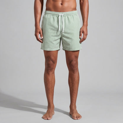 Men's Quick-Dry Swim Shorts - Casual Swim Trunks