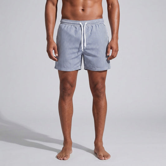 Men's Quick-Dry Swim Shorts - Casual Swim Trunks