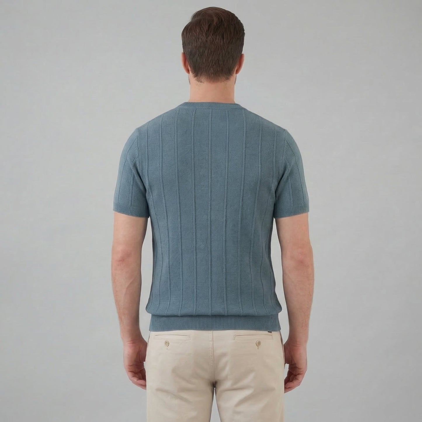 Men's Rib Knit T-Shirt