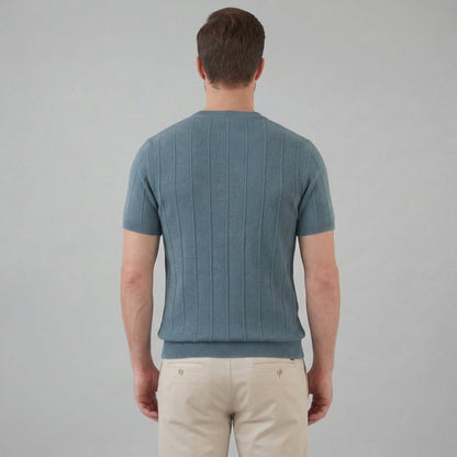 Men's Rib Knit T-Shirt