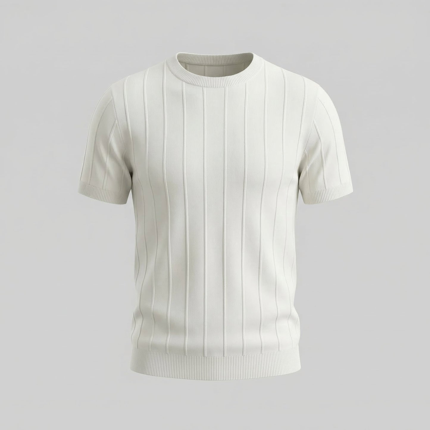 Men's Rib Knit T-Shirt