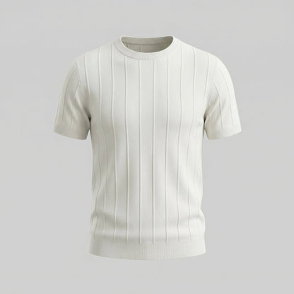 Men's Rib Knit T-Shirt