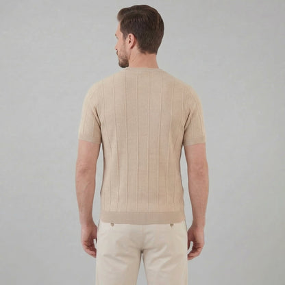 Men's Rib Knit T-Shirt