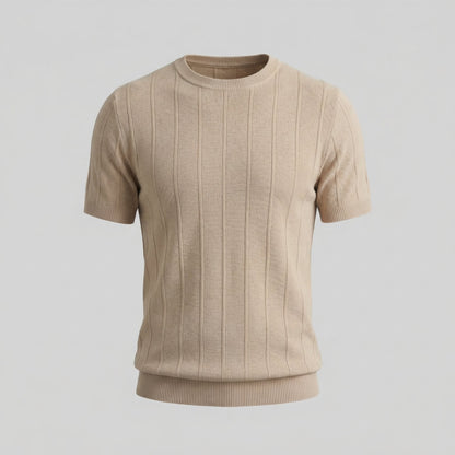 Men's Rib Knit T-Shirt