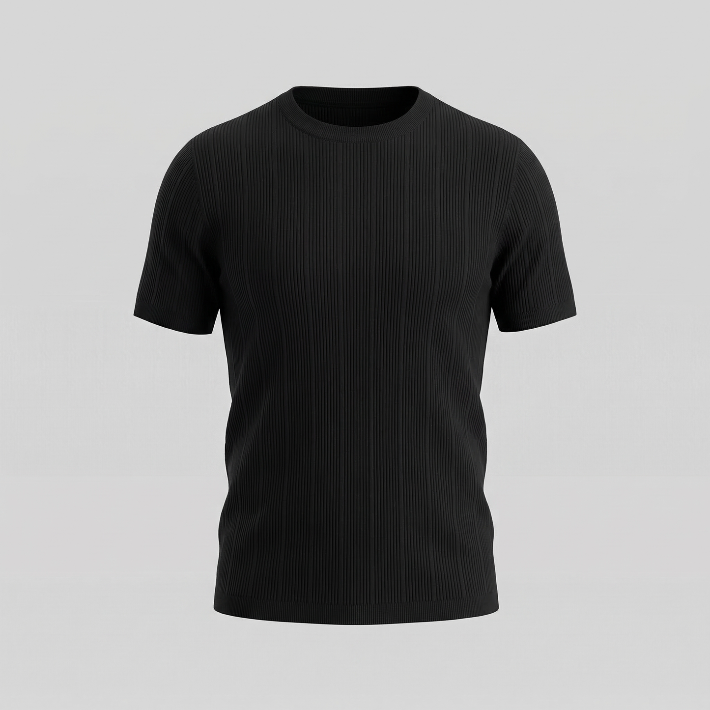 Men's Rib Knit T-Shirt