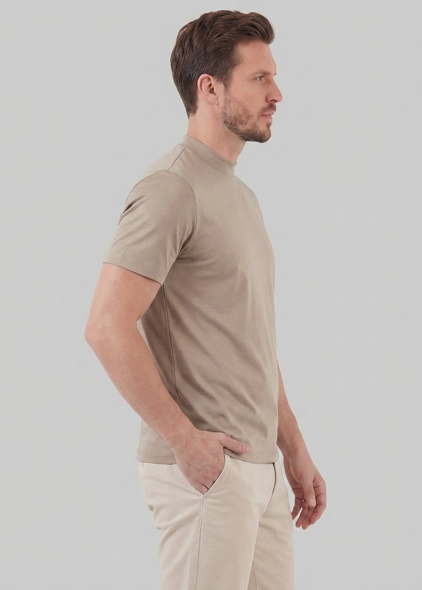 Men's Shiny Crewneck T-Shirt