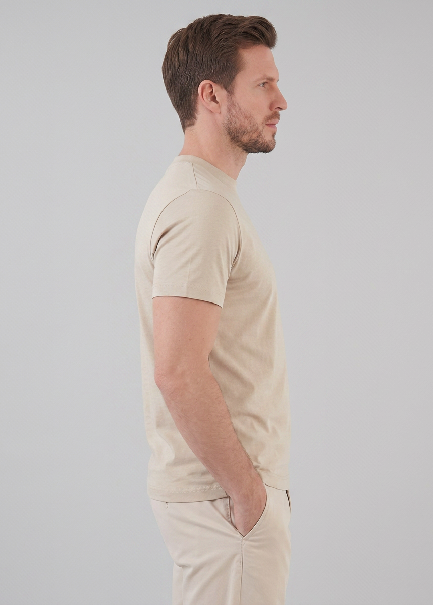 Men's Shiny Crewneck T-Shirt