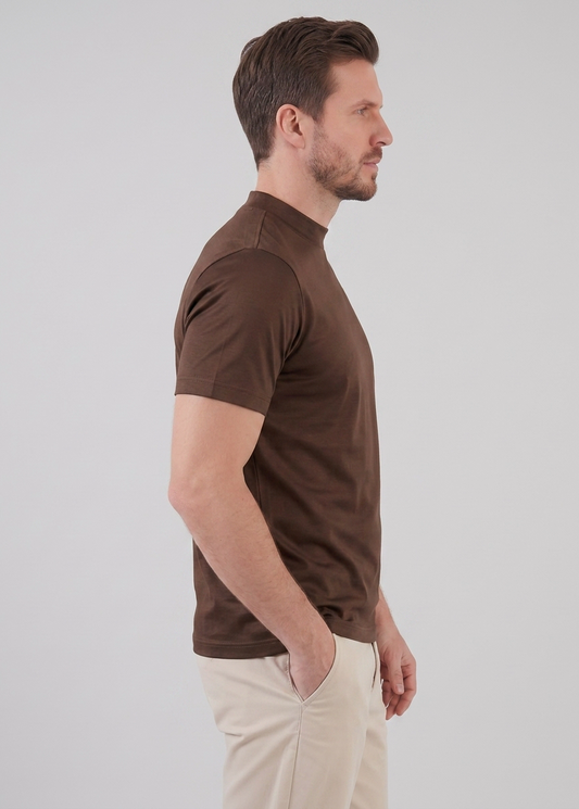Men's Shiny Crewneck T-Shirt