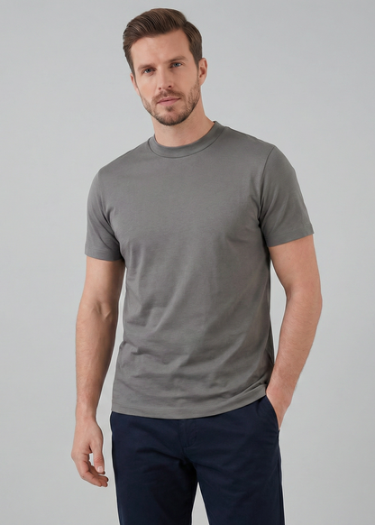 Men's Shiny Crewneck T-Shirt