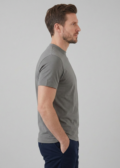Men's Shiny Crewneck T-Shirt