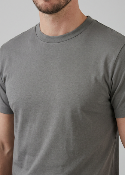 Men's Shiny Crewneck T-Shirt