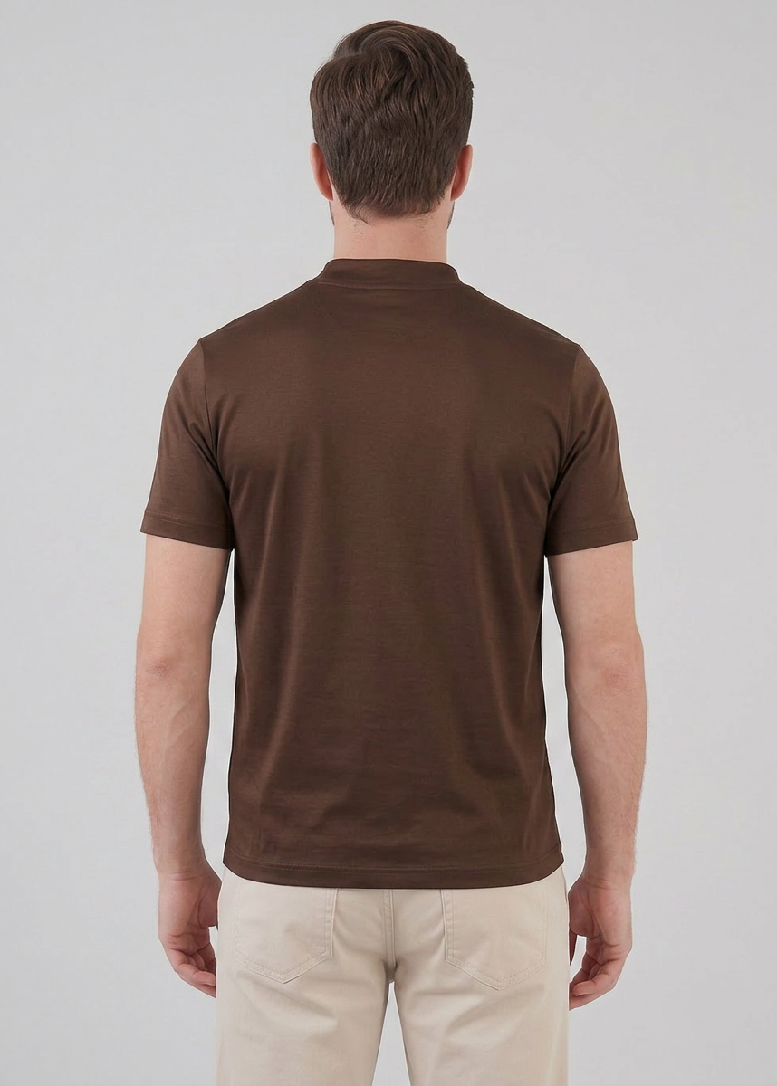 Men's Shiny Crewneck T-Shirt