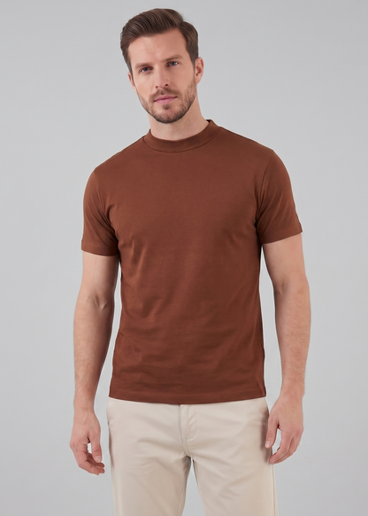 Men's Shiny Crewneck T-Shirt