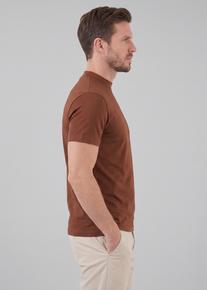 Men's Shiny Crewneck T-Shirt