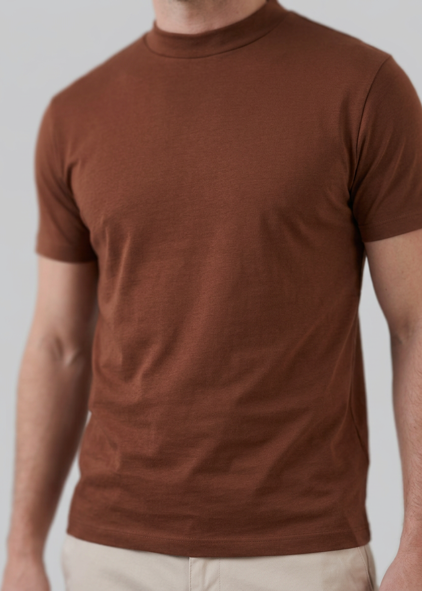 Men's Shiny Crewneck T-Shirt