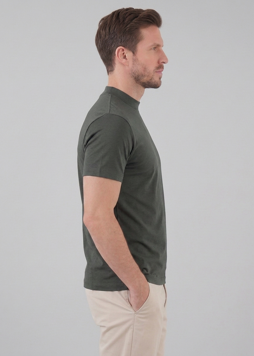 Men's Shiny Crewneck T-Shirt