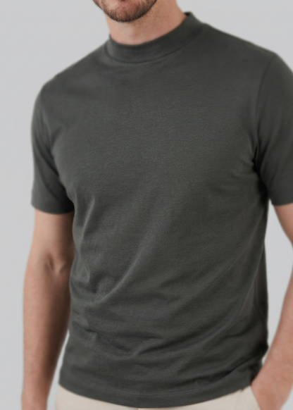 Men's Shiny Crewneck T-Shirt