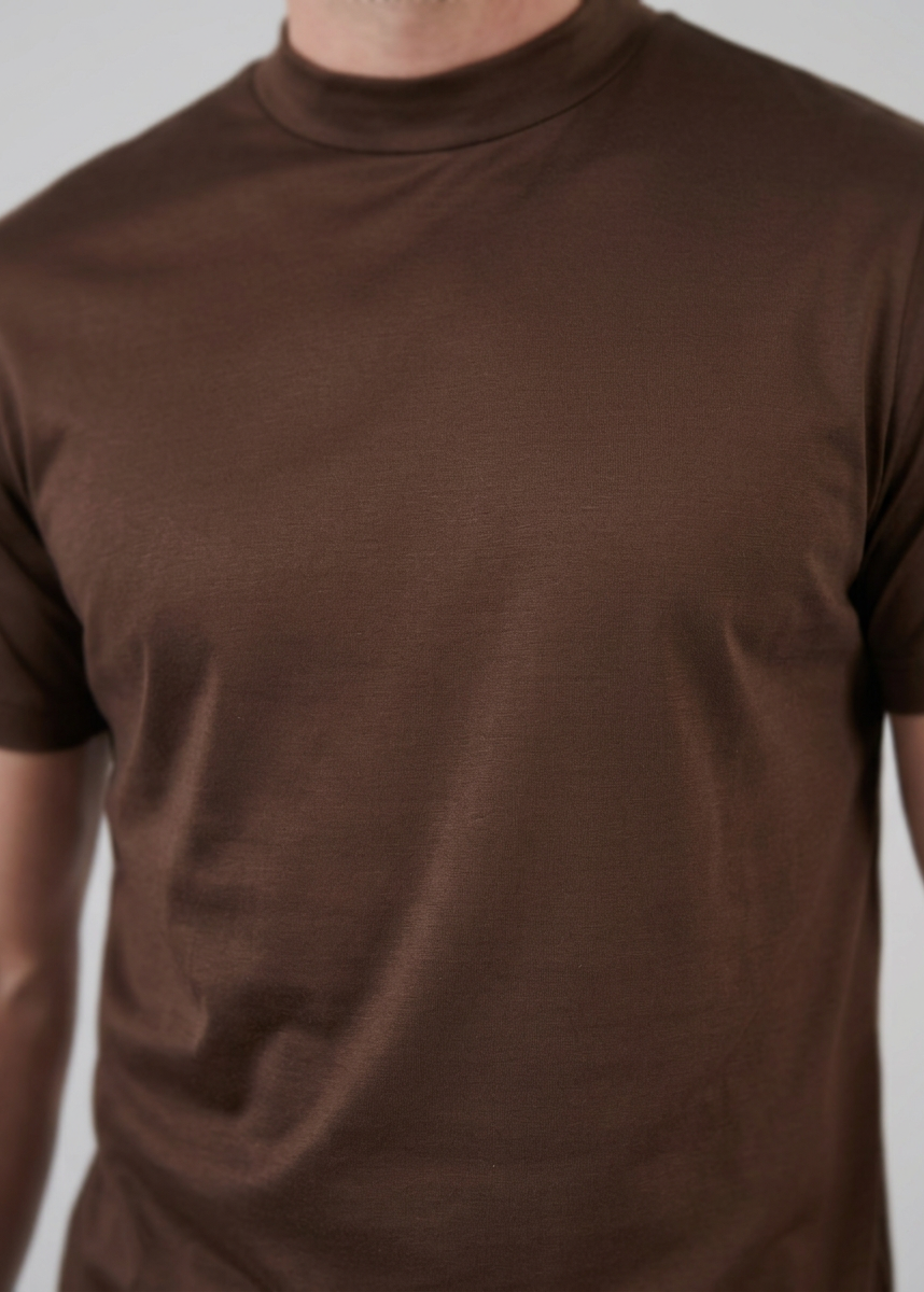 Men's Shiny Crewneck T-Shirt