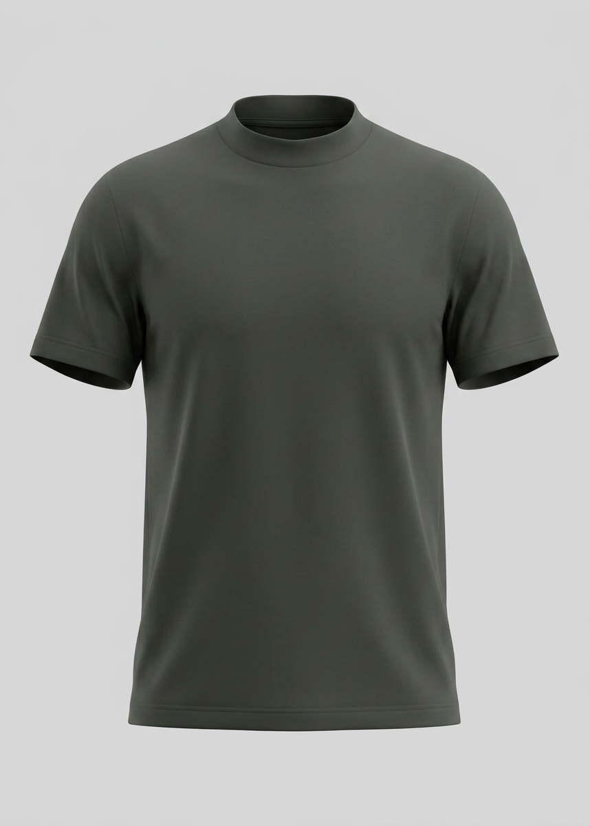 Men's Shiny Crewneck T-Shirt