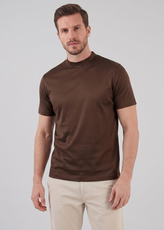 Men's Shiny Crewneck T-Shirt