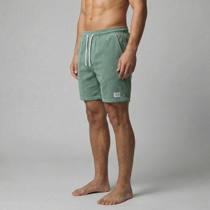 Men's Striped Swim Shorts