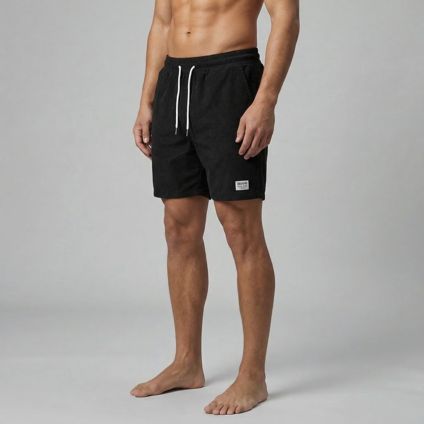 Men's Striped Swim Shorts