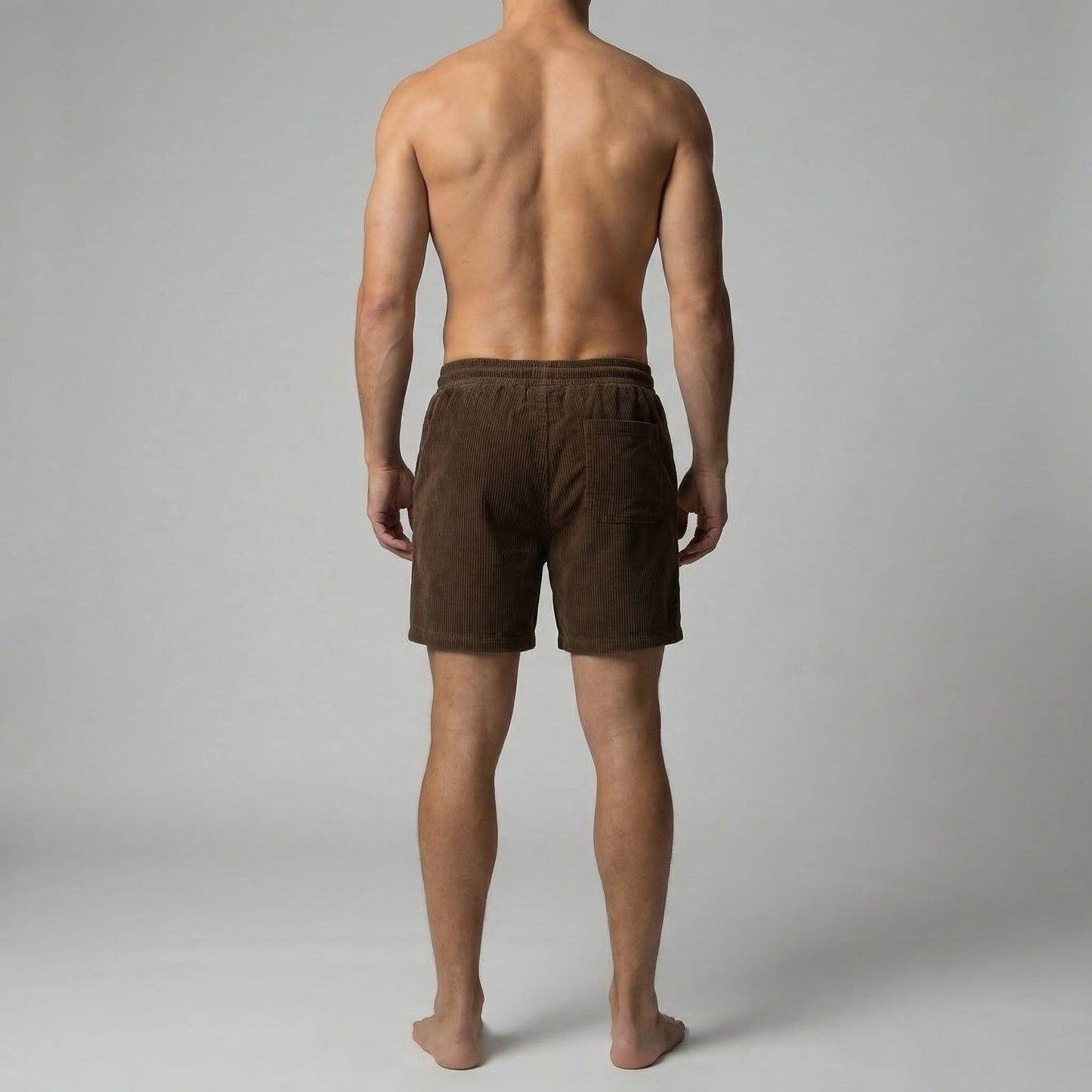Men's Striped Swim Shorts