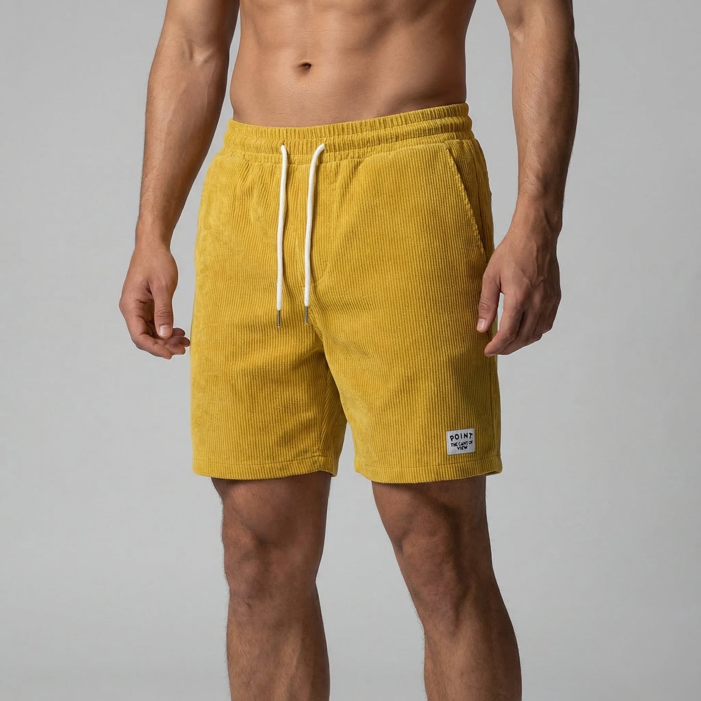 Men's Striped Swim Shorts
