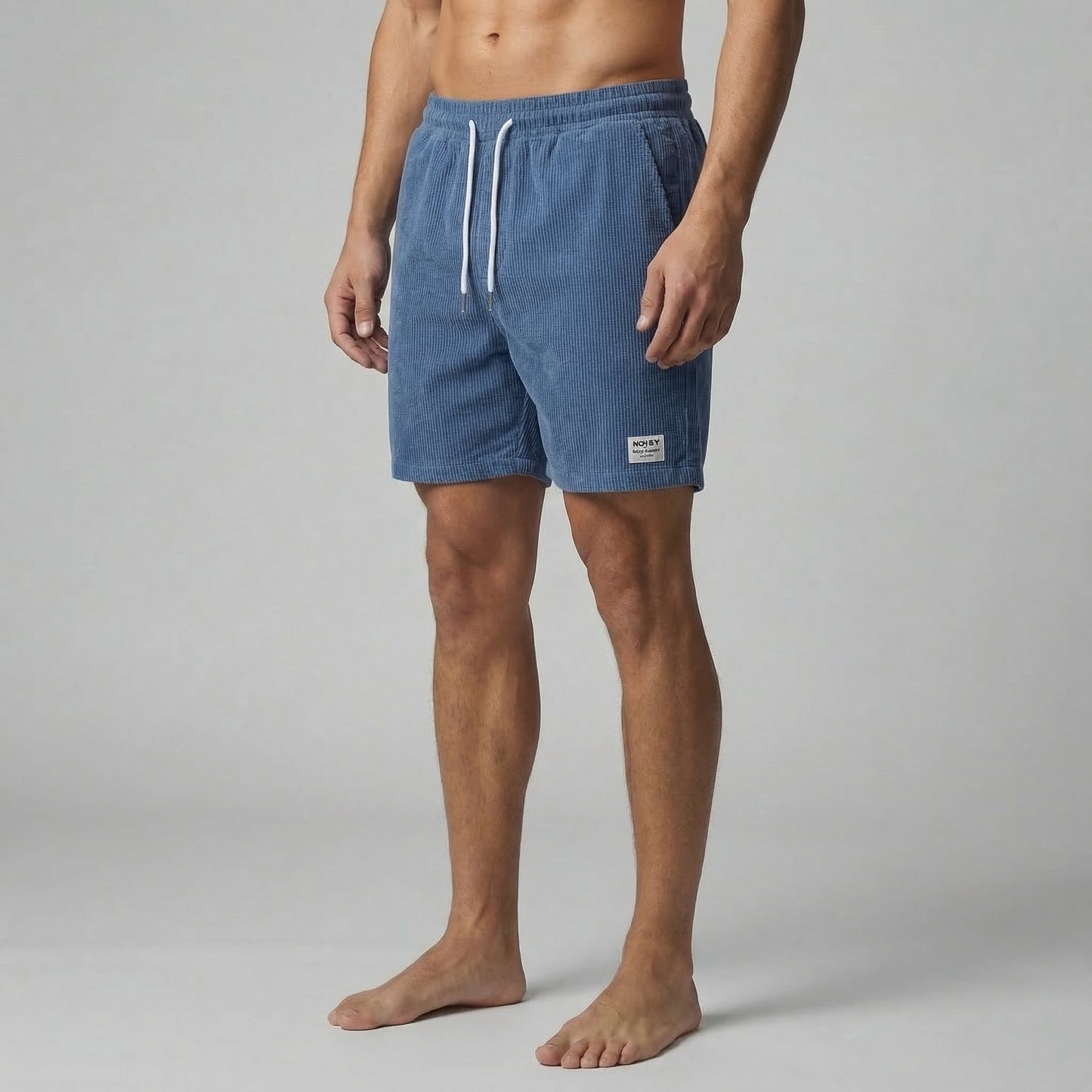 Men's Striped Swim Shorts