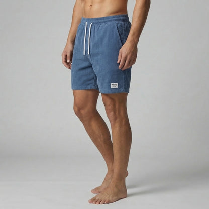 Men's Striped Swim Shorts